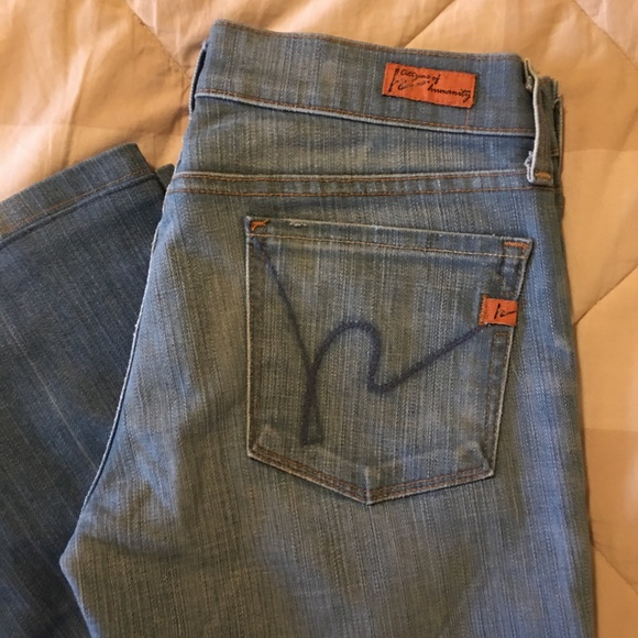 Citizens of Humanity Low waist Boot Cut Jeans size 26 Petite - Picture 1 of 12